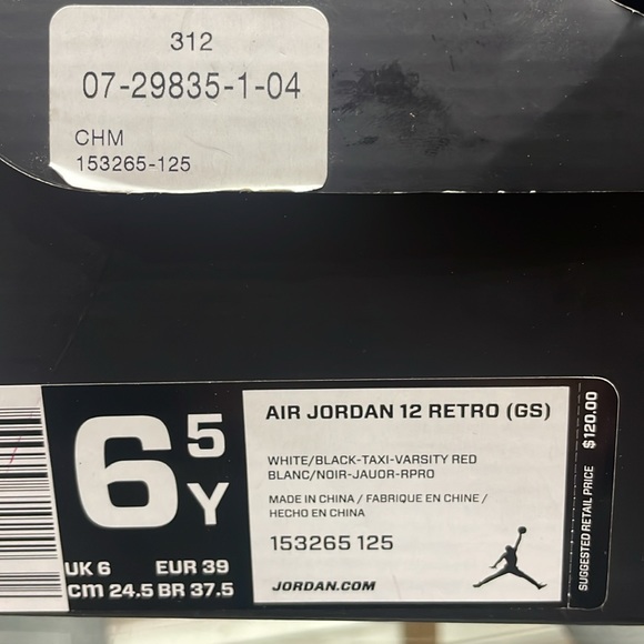 Jordan 12 Taxi - Picture 3 of 6